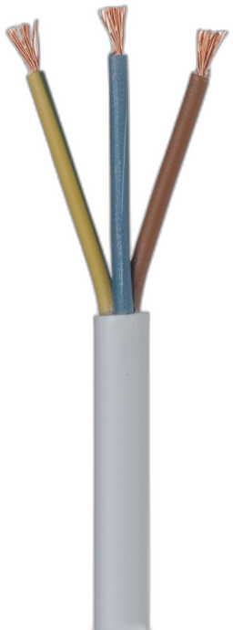 3 Core Cu White - Multi-Core Cable