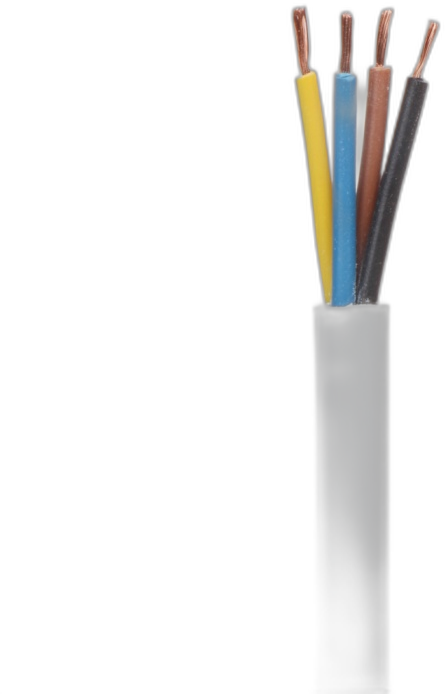 4 Core Cu White - Multi-Core Cable