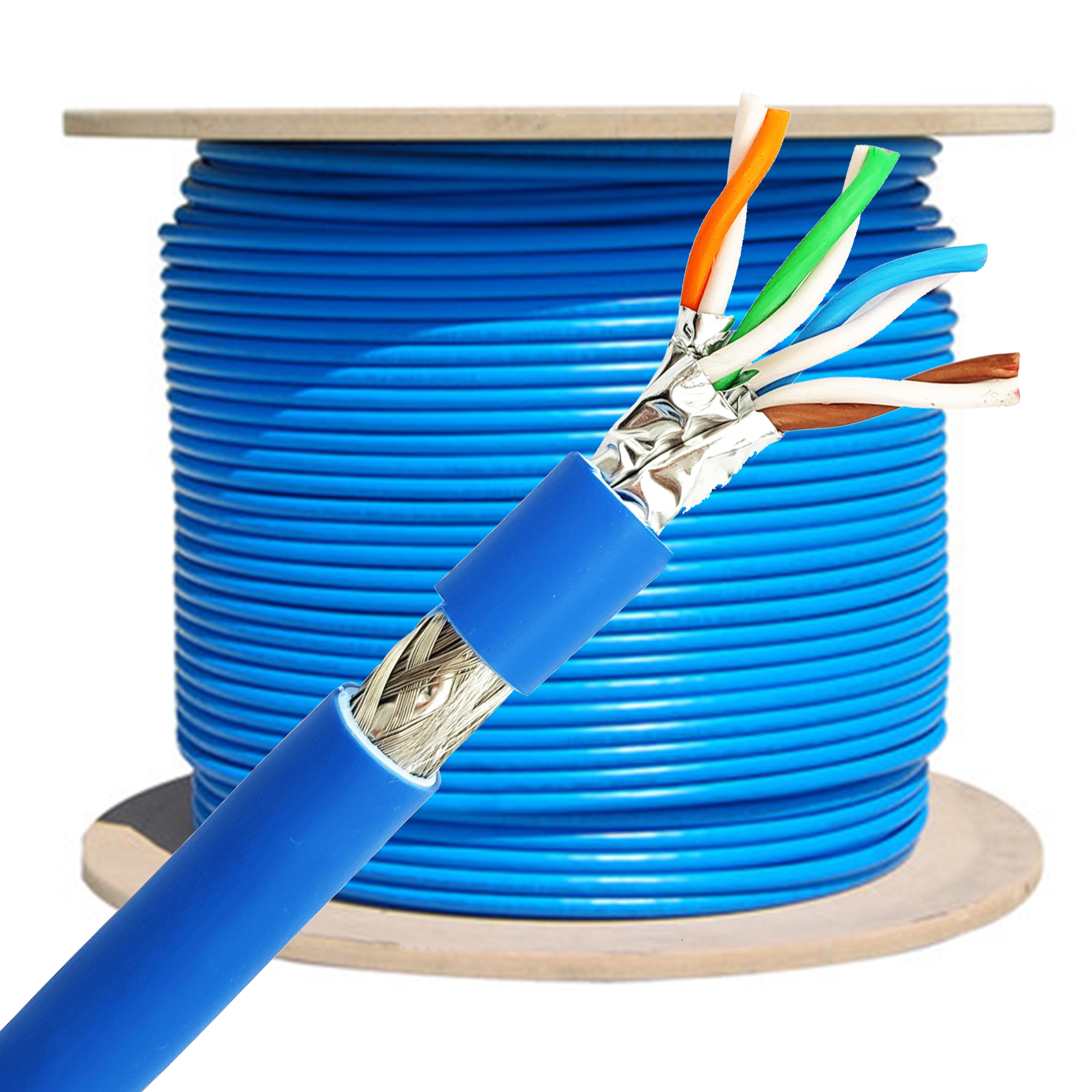 Cat6A Blue